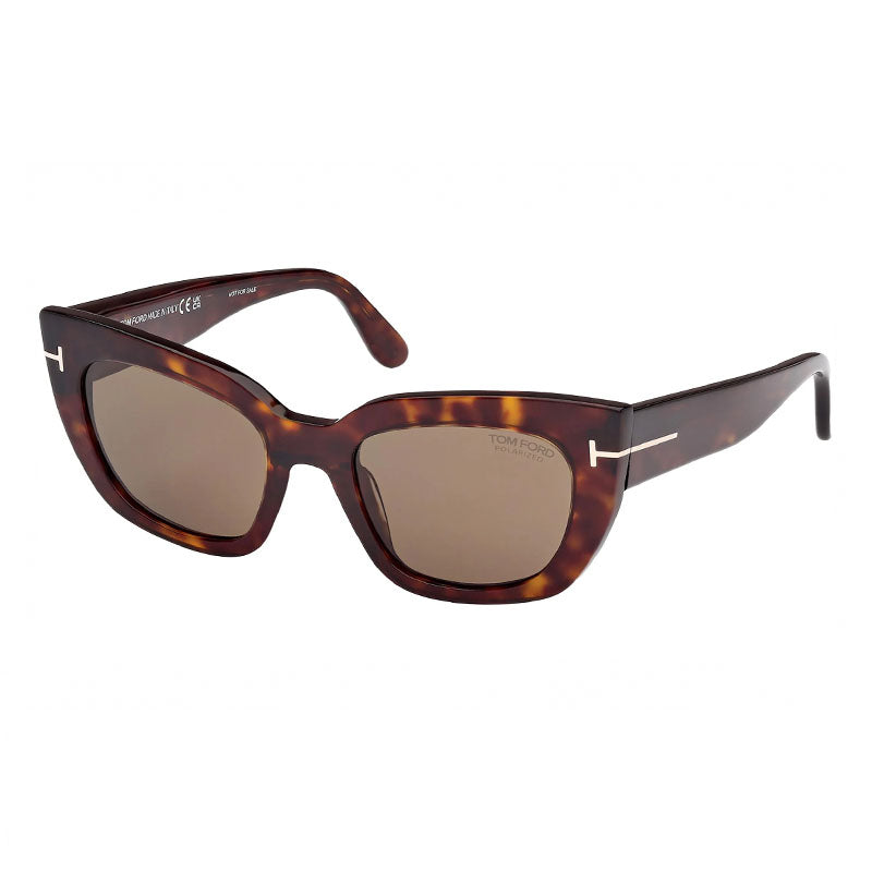 Tom Ford FT119069E Tortoiseshell Acetate Sunglasses — Brown