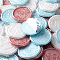 Pegatinas personalizadas de monogramas para sobres con nombre e inicial Juego de 20 pegatinas para invitaciones de boda Decoración para fiestas
