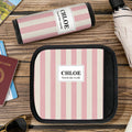 Fundas de asa de equipaje personalizadas con nombre y texto Accesorios de viaje Regalo de cumpleaños para los amantes de los viajes