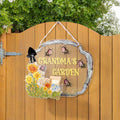 Letrero acrílico personalizado 1-8 Bee Avatar Grandma's Garden con etiquetas de plantas y nombres Regalo de jardinería para la abuela en el Día de la Madre