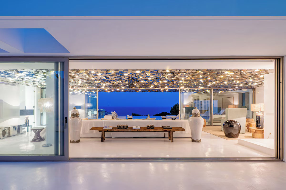 Super Rare Seafront Luxury Ibiza Villa in a Premier Gated Community in Sant Josep