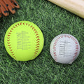 Personalizado You Are Chosen Biblia Versículo Diseño Béisbol Softball con Nombre Grabado Bautizo Cumpleaños Regalo para Cristianos Amantes del Deporte