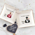 Graduado Personalizado Vista Posterior Graduación Cinta Joyero Plato con Nombre y Año Graduación Cumpleaños Regalo para Graduados Compañeros de Clase