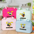Bolsa de almuerzo Marsupilami personalizada con nombre, multicolor, regalo de vuelta al cole para profesores Kids丨Callie × Marsupilami