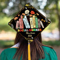 Regalo de Graduación BSW MSW Personalizado con Nombre y Año para Mujeres Graduadas