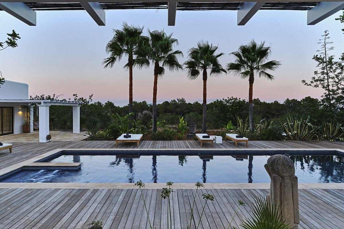 Ibiza Holiday Villa with Nordic Interiors in Santa Eulalia