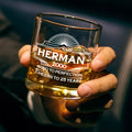 Envejecido a la Perfección 10 oz Old Fashioned Rock Whiskey Glass con Nombre Año y Edad Aniversario Cumpleaños Regalo para Hombres Amantes del Whisky