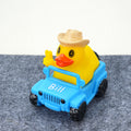 Personalizado lindo pato de goma Mini Jeep con nombre Interesante accesorio de coche Regalo de cumpleaños para los propietarios de Jeep