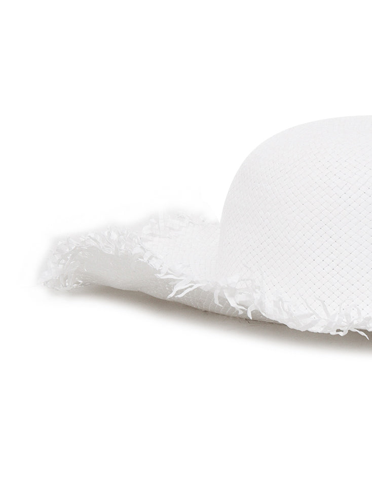 Cloche Hat White Paper - VII