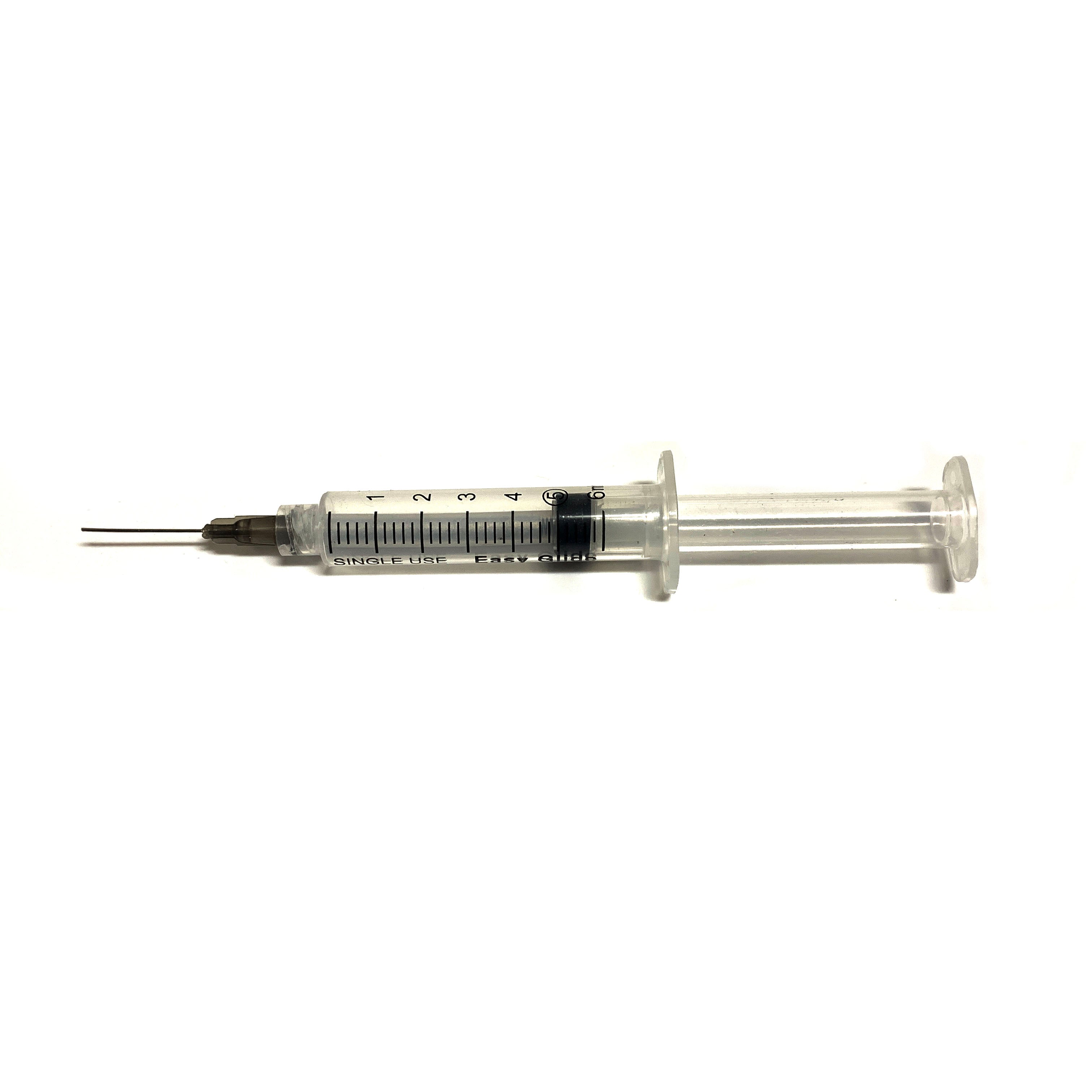 5ml Retractable Hypo Syringe Prop - Retractable Needle and Plunger - NO LIQUIDS By Prop Money Inc.