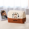 Neceser personalizado para caballeros de gran capacidad con nombre esenciales para viaje regalo de cumpleaños para hombre y Día del Padre