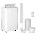 12000 BTU Air Conditioning Unit, 3-in-1 Cooler Fan with Remote, Window Venting Kit, 25m2