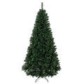 7.5 ft Norwegian Spruce Artificial Christmas Tree with 1388 Tips, Hinged Design & Foldable Metal Stand, Green