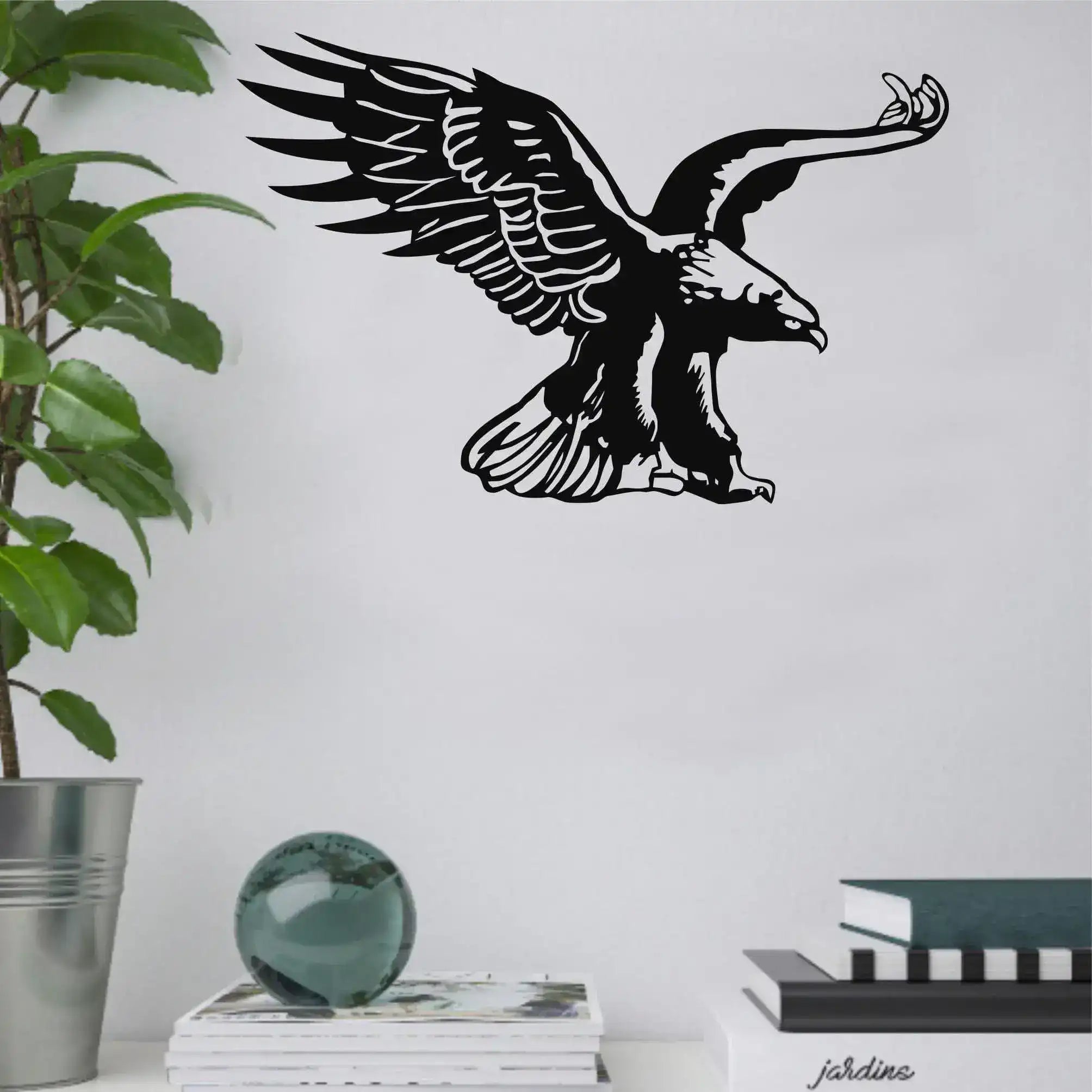 Eagle Bird Metal Wall Decor