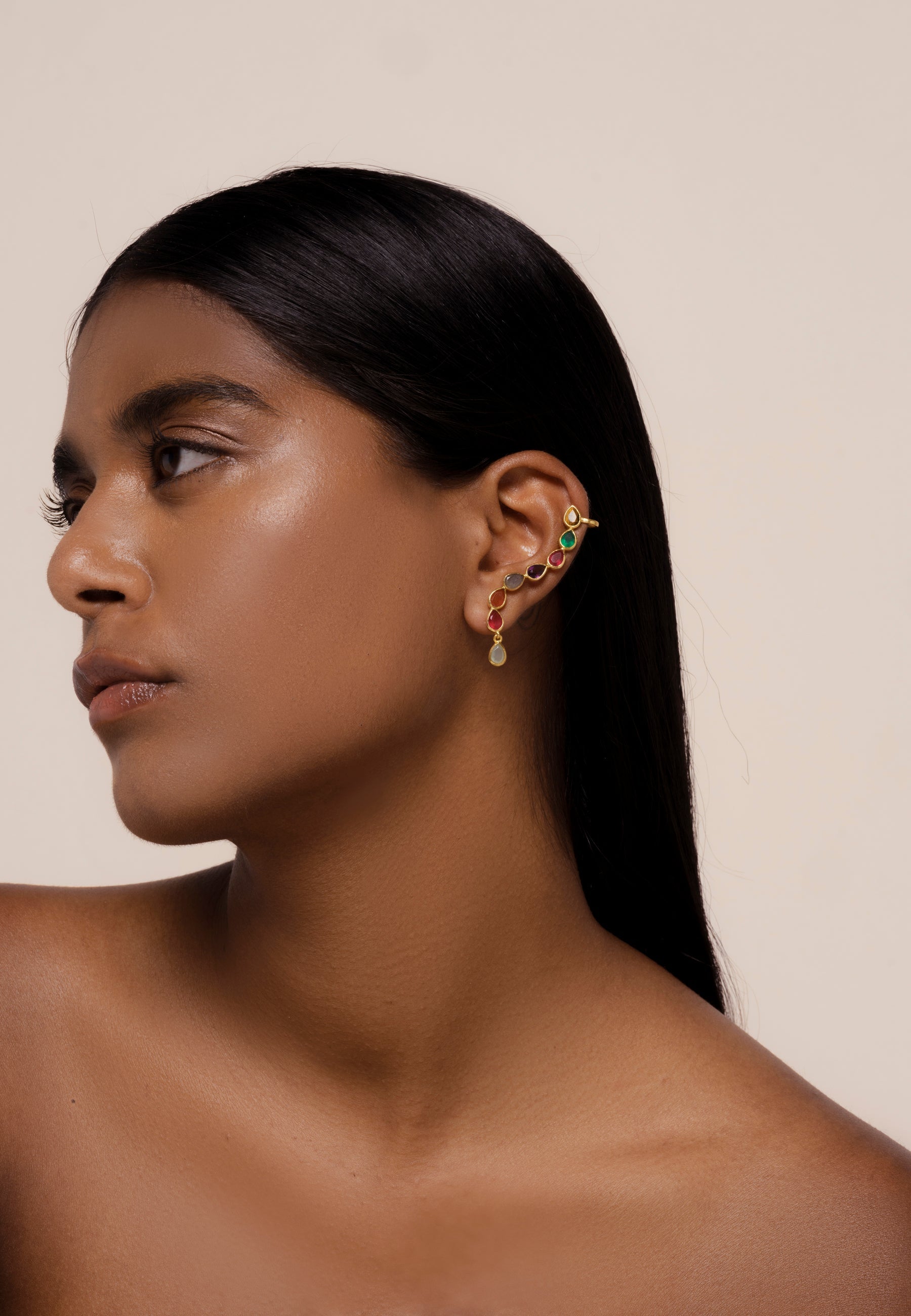 Earcuff Aura Multicolor