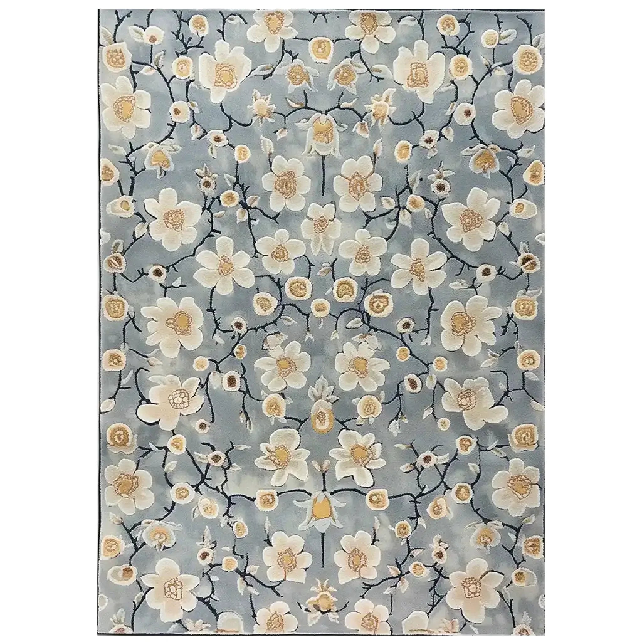 Eastern Tranquility Hand Tufted Wool Rug