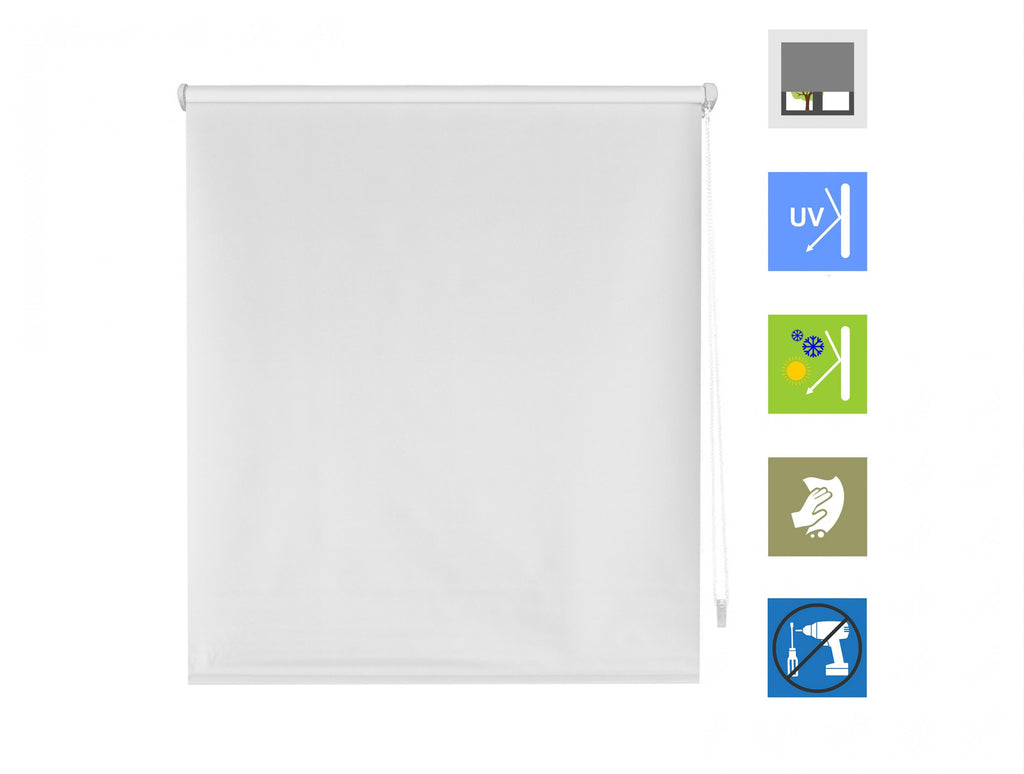 Estor Enrollable 62X180 CRUDO Opaco EASY FIX