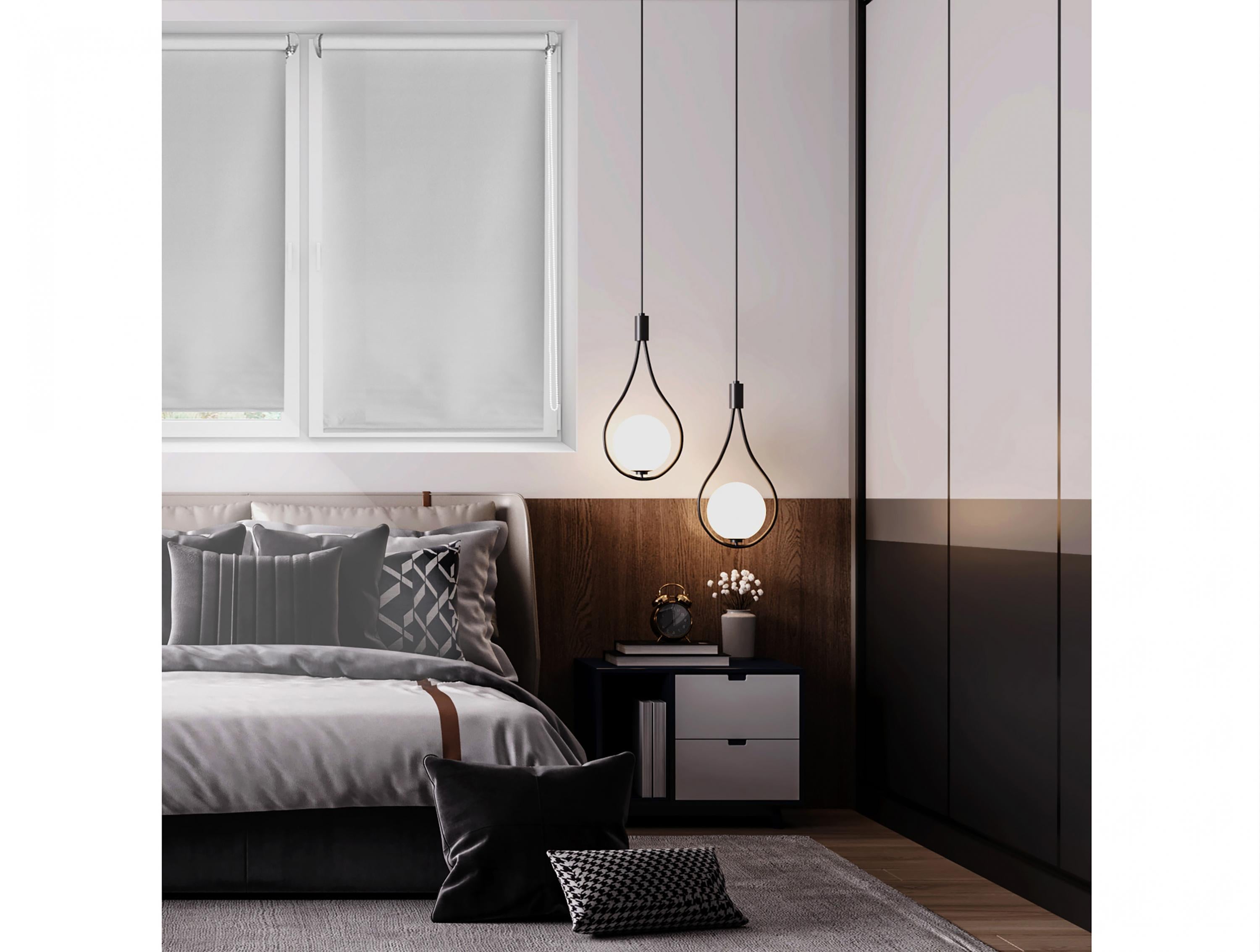 Estor Enrollable 67X180 CRUDO Opaco EASY FIX