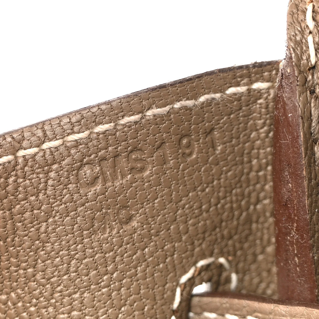 Hermes Togo Birkin 30 Etoupe