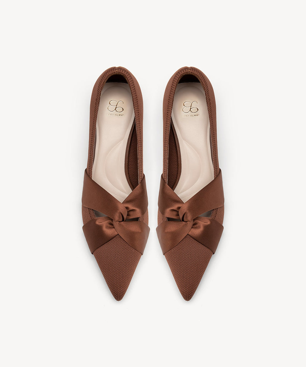 Kletta Pointed Toe Heeled Pump