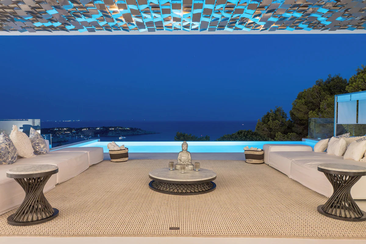Super Rare Seafront Luxury Ibiza Villa in a Premier Gated Community in Sant Josep
