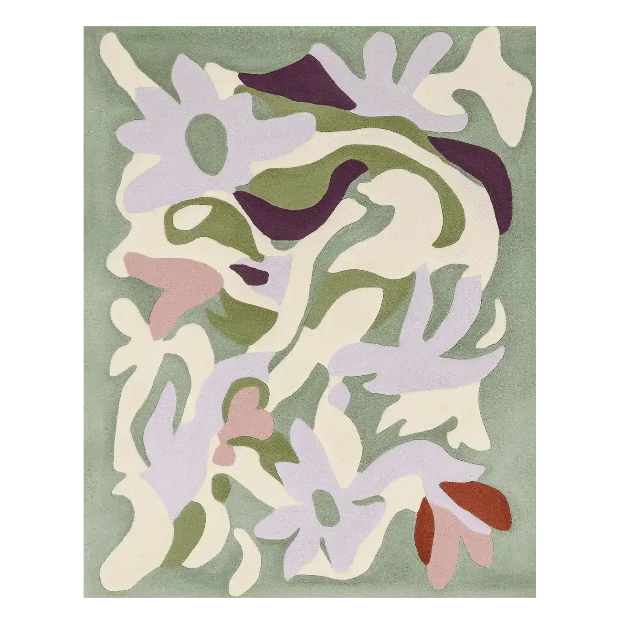 Echo of Spring Hand Tufted Rug