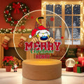 Gorro de Papá Noel personalizado Marsupilami de cola larga LED acrílico de noche con luz de nombre Regalo de Navidad para niños | Callie × Marsupilami