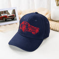 Personalizada 100% Algodón Bordado Línea Foto Coche Gorra de Béisbol con Texto Cumpleaños Día del Padre Regalo para Hombre Amante de los Coches