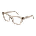 Saint Laurent Acetate Eyeglasses — Beige