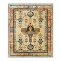 Egyptian Mythology Hand Knotted Area Rug