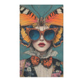 Elegance in Flight – Couture Butterfly Accent Rug
