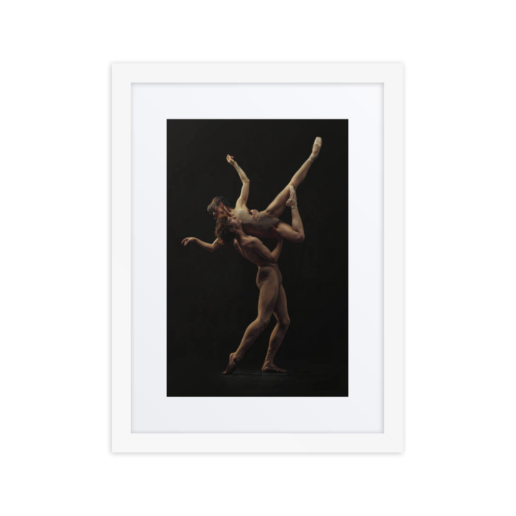 Elevated Connection | Dance-Art Framed Poster #57 (21.5" H x 17.5" W)