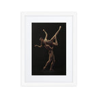 Elevated Connection | Dance-Art Framed Poster #57 (21.5" H x 17.5" W)