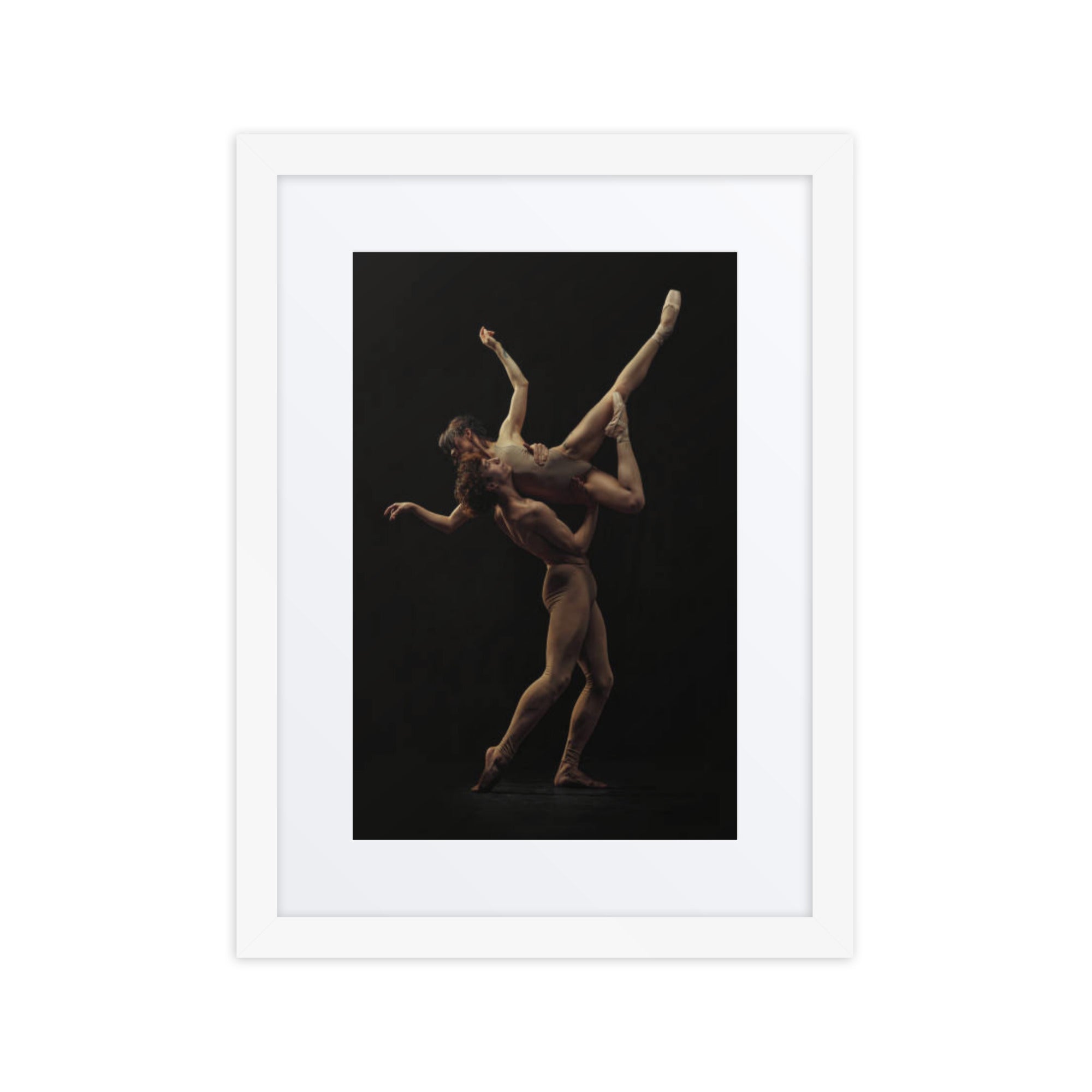 Elevated Connection | Dance-Art Framed Poster #57 (21.5" H x 17.5" W)