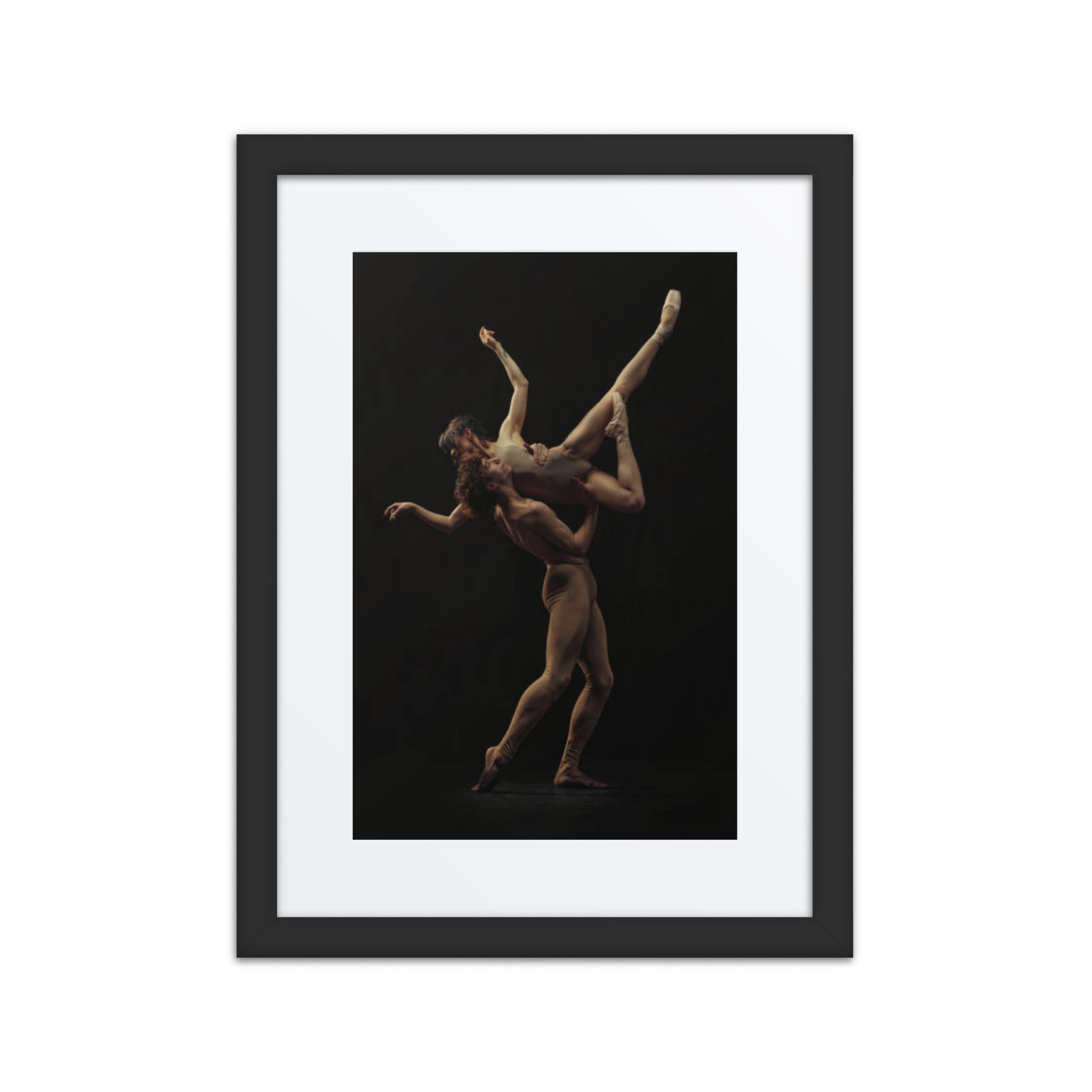 Elevated Connection | Dance-Art Framed Poster #57 (21.5" H x 17.5" W)