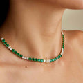 ELEVEN ELEVEN Emerald and Diamond Necklace POA By ALINKA Fine Jewellery