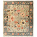 Elysian Bloom Knotted Wool Rug