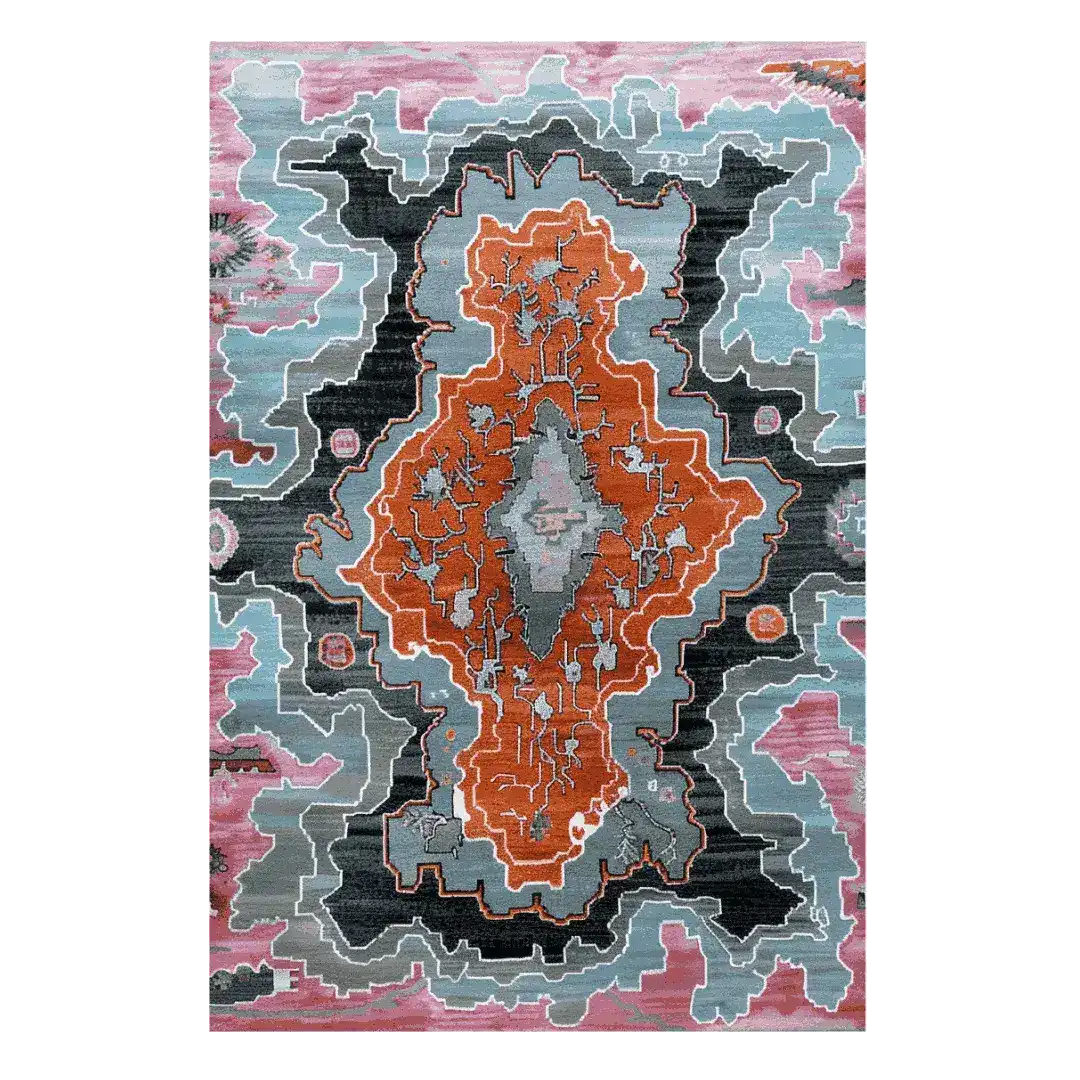 Ember Crest Hand Tufted Rug