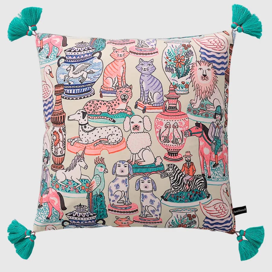 Enchanted Menagerie Luxurious Pillow Cover