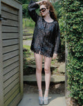 The Enella Tunic / Black Broderie   By Hill House Home