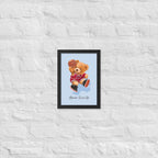 Cuadro decorativo Nerver give up Osito