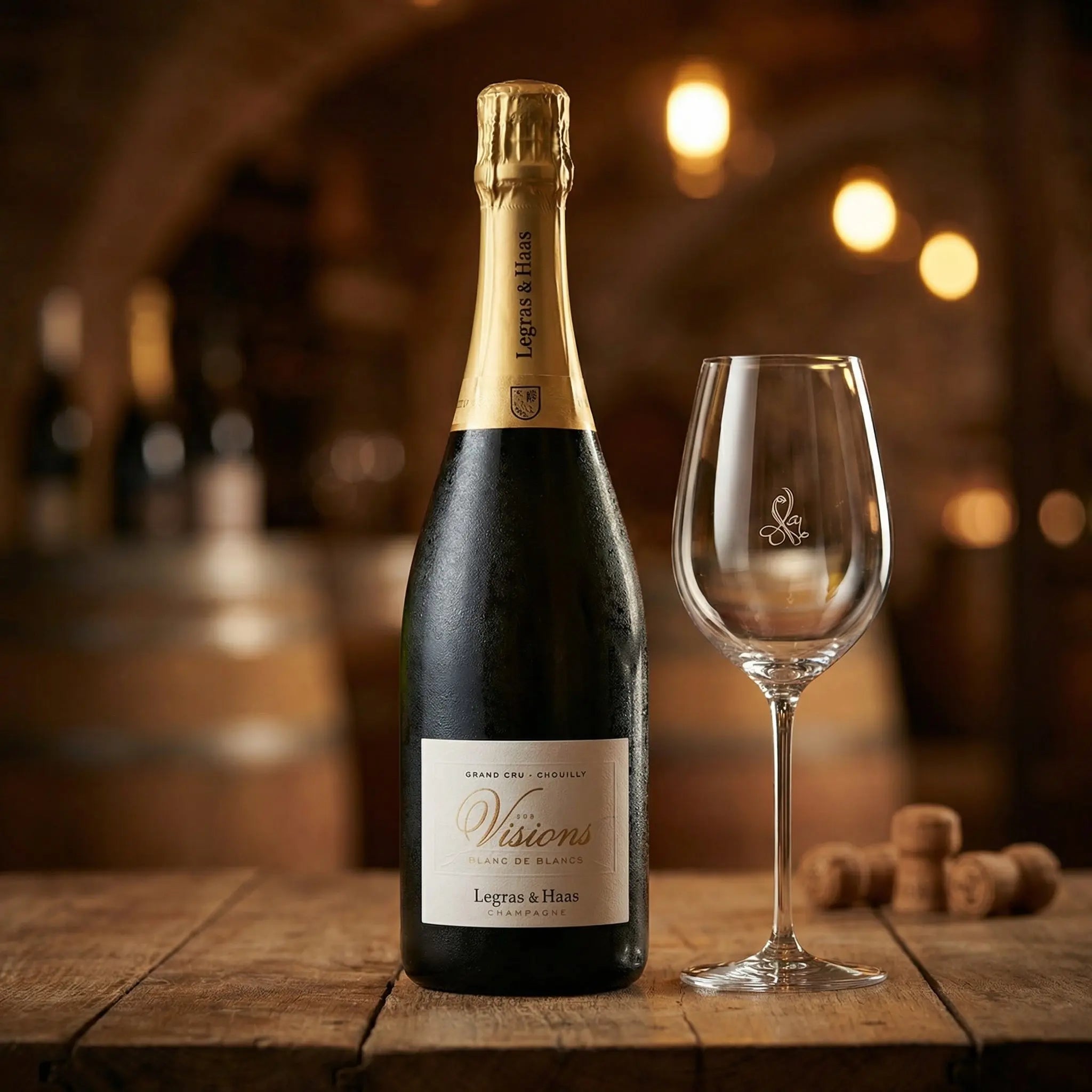 Champagne Legras & Haas Les Visions Blanc de Blancs Grand Cru | 0.75 l