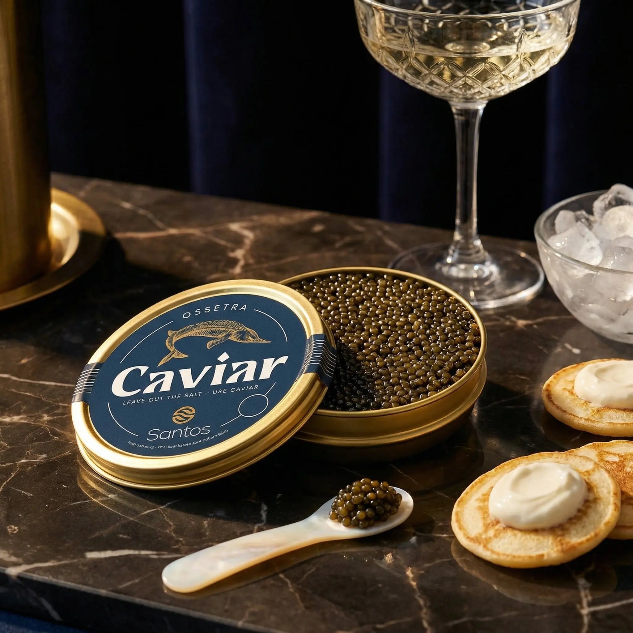 Santos Ossetra Caviar