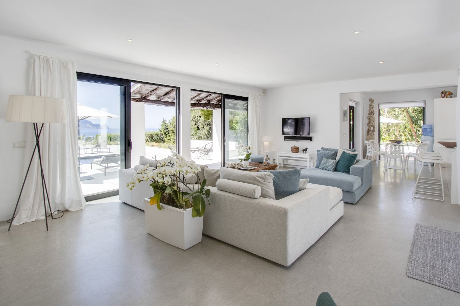Stylish Ibiza Villa with Direct Views of Es Vedrà in Sant Josep