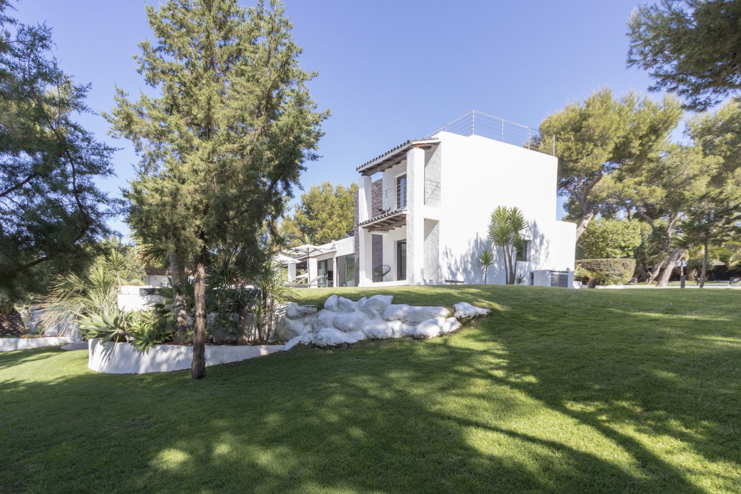 Stylish Ibiza Villa with Direct Views of Es Vedrà in Sant Josep