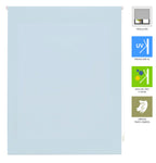 Estor Enrollable 180X175 CELESTE Poliéster Translúcido