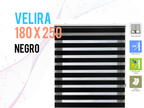 Estor Enrollable 180X250 NEGRO Noche y Día