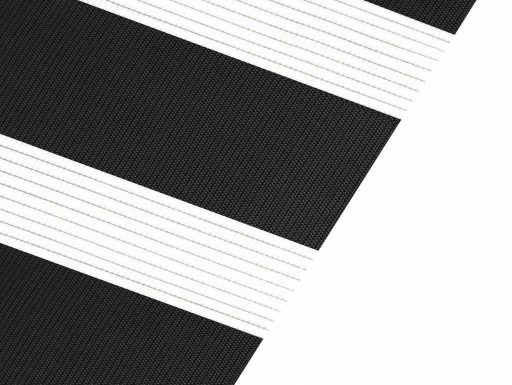 Estor Enrollable 180X250 NEGRO Noche y Día