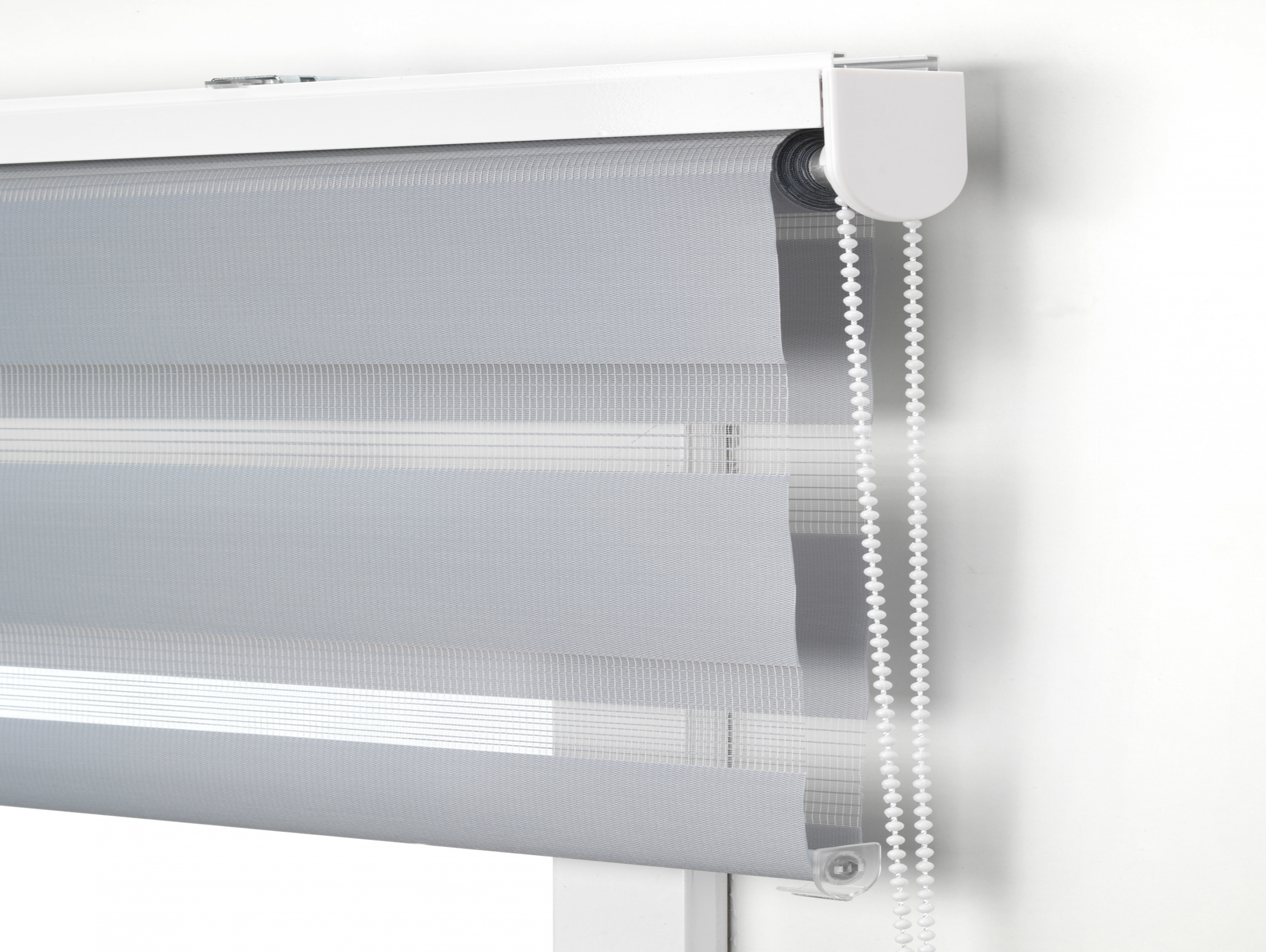 Estor Enrollable 140X250 GRIS Noche y Día