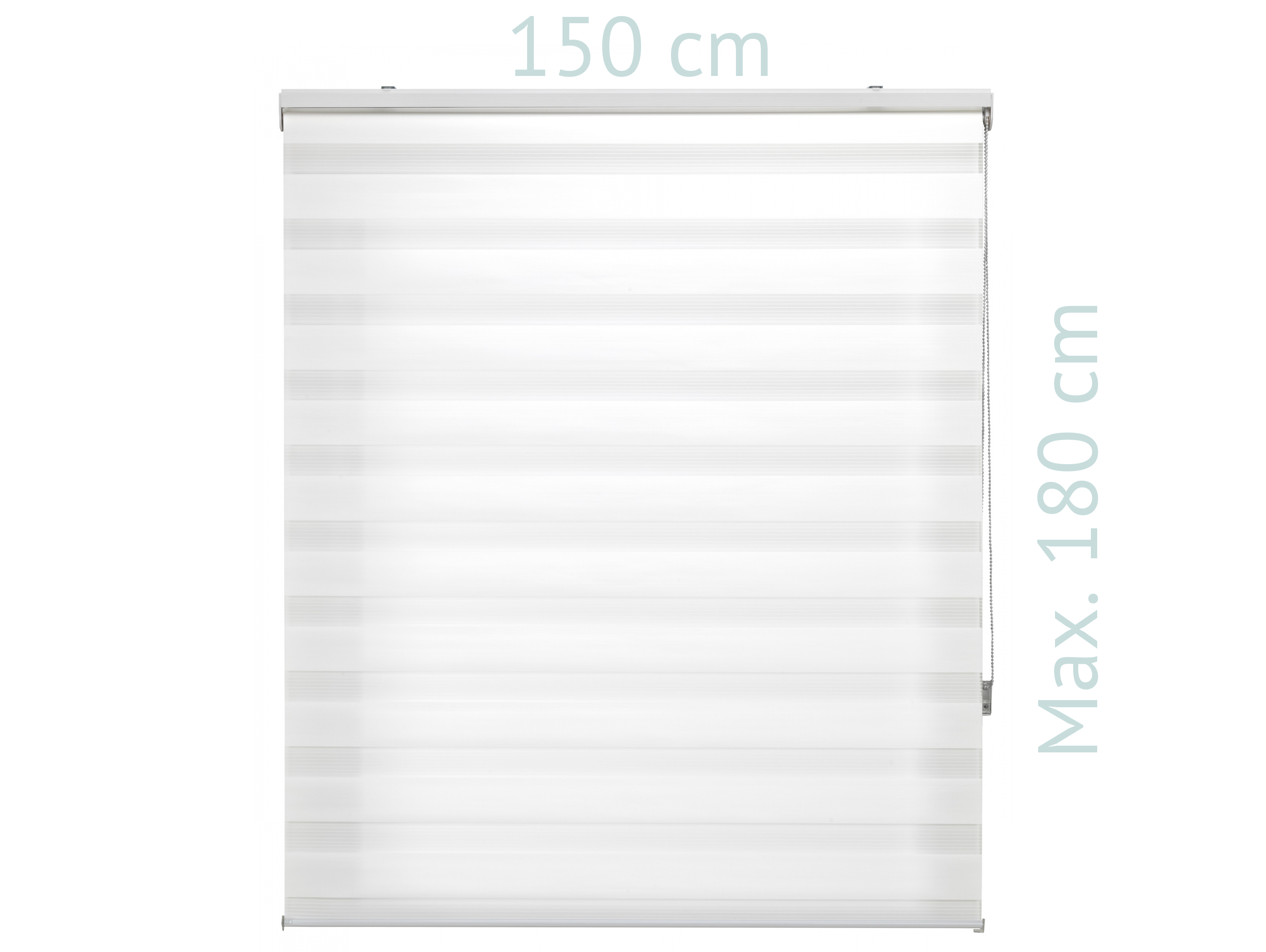 Estor Enrollable 150X180 CREMA Noche y Dia